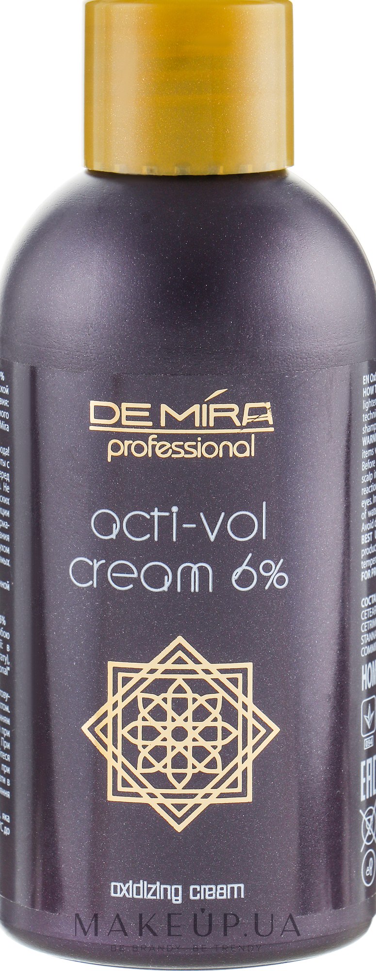 Окисляющая эмульсия 6% - Demira Professional Acti-Vol Cream — фото 120ml