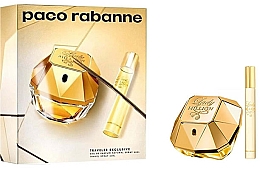 Paco Rabanne Lady Million Traveler Exclusive - Набор (edp/80ml + edp/20ml) — фото N3