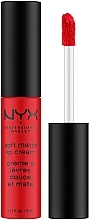 Духи, Парфюмерия, косметика Матова рідка кремова помада для губ - NYX Professional Makeup Soft Matte Lip Cream