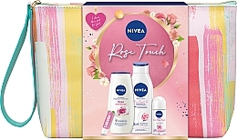 Набір, 5 продуктів - Nivea Rose Touch Set — фото N1