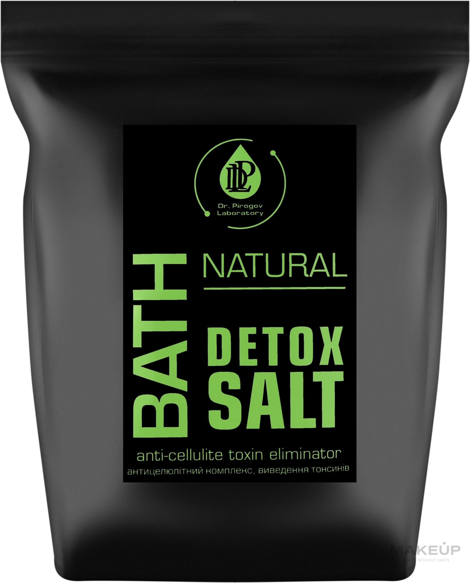 Соль с антицеллюлитным и детокс действием, магниево-кислородная "Detox Bath Salt" - Лаборатория Доктора Пирогова — фото 1000g