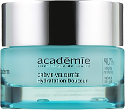 Зволожувальний крем для обличчя, з екстрактом яблука - Academie Velvety Cream Hydrating Treatment — фото N2