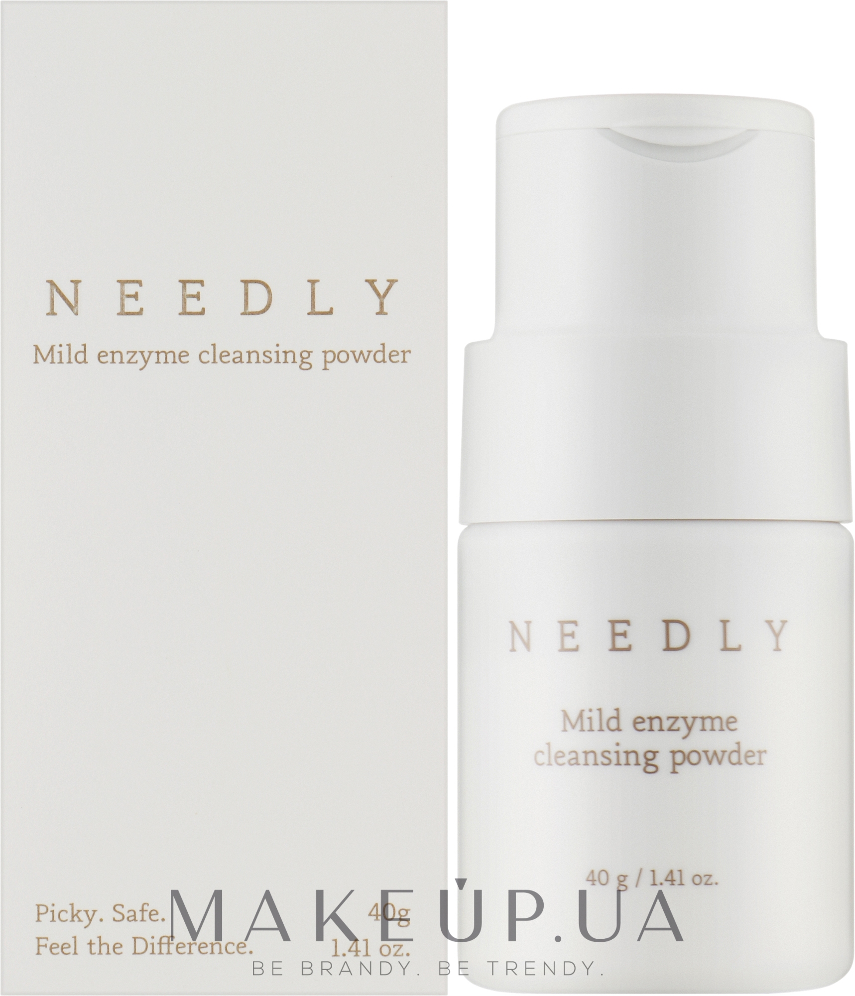 М'яка ензимна пудра для вмивання - Needly Mild Enzyme Cleansing Powder — фото 40g