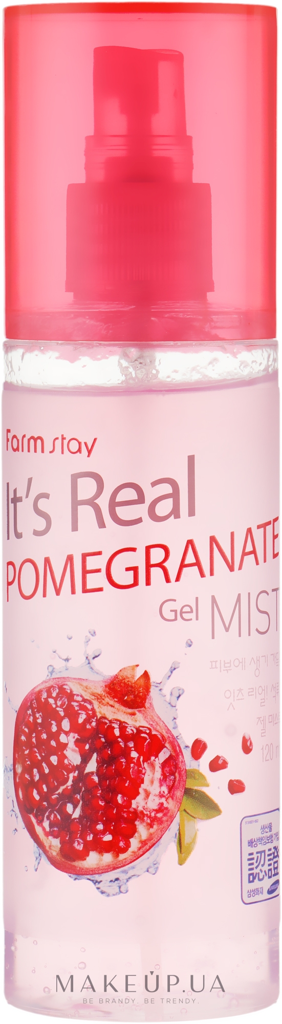 Гранатовый гель-мист для лица - FarmStay It'S Real Pomegranate Gel Mist — фото 120ml