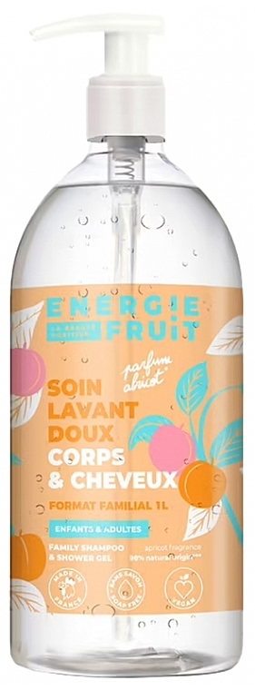 Гель для душу - Energie Fruit Soin Lavant Doux Corps & Cheveux — фото N1