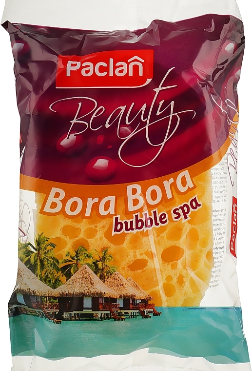 УЦІНКА Губка для тіла Bora Bora - Paclan Beauty Bora Bora Bubble Spa * — фото N1