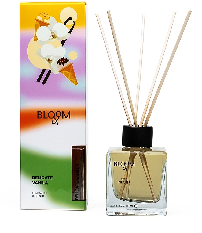 Aroma Bloom Reed Diffuser Delicate Vanila - Аромадифузор