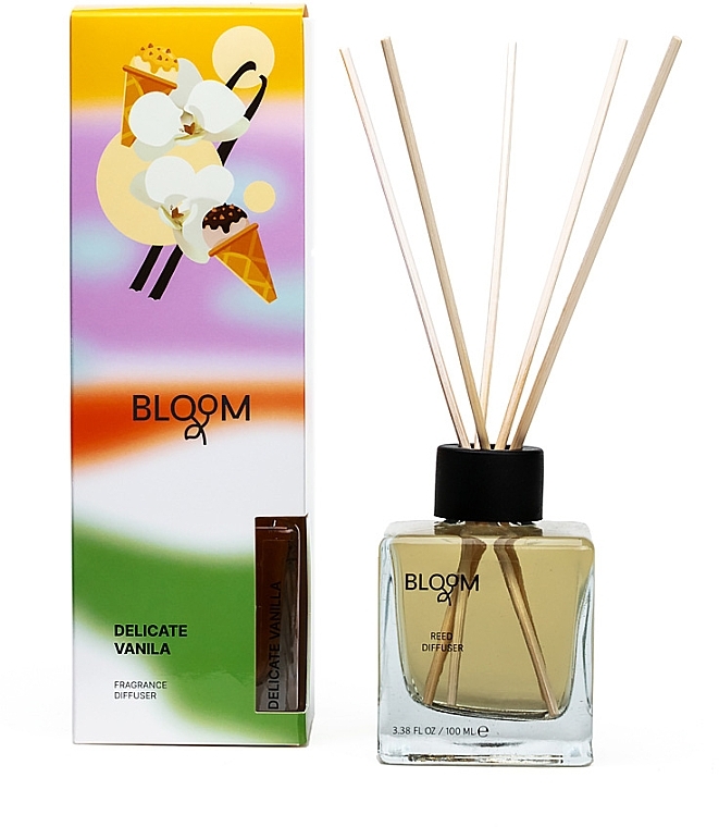 Aroma Bloom Reed Diffuser Delicate Vanila - Аромадиффузор