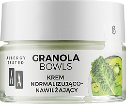 Нормализующий и увлажняющий детокс-крем - AA Granola Bowls — фото N1