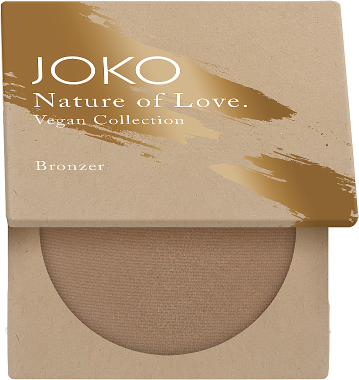 Бронзер для лица - JOKO Nature of Love Vegan Collection Bronzer — фото N2