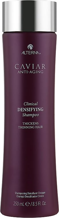 Лечебный уплотняющий шампунь - Alterna Caviar Anti-Aging Clinical Densifying Shampoo — фото N1