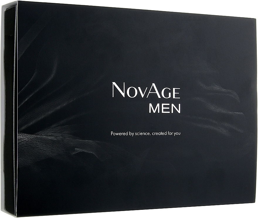 РАСПРОДАЖА Набор - Oriflame NovAge Men Set (gel/50ml + serum/50ml + gel/15ml + cleancer/125ml) * — фото N2