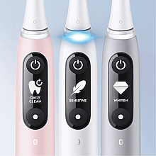 Електрична зубна щітка, біла - Oral-B Braun iO Серія 6 — фото N8