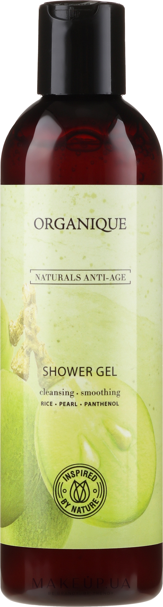 Антивіковий відновлювальний гель для душу - Organique Naturals Anti-Age Shower Gel — фото 250ml