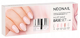 Набор - NeoNail Professional Must Have Base Set (nail/base/5*3ml) — фото N1