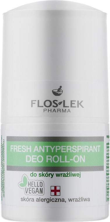 Гіпоалергенний дезодорант - Floslek Hypoallergenic Fresh Deo Roll-On