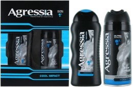 Парфумерія, косметика Подарунковий набір - Agressia Sensitive (shm/250ml + deo/150ml)