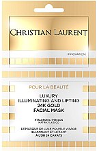 Маска-ліфтинг для обличчя - Christian Laurent Luxury Illuminating And Lifting 24K Gold Face Mask — фото N2