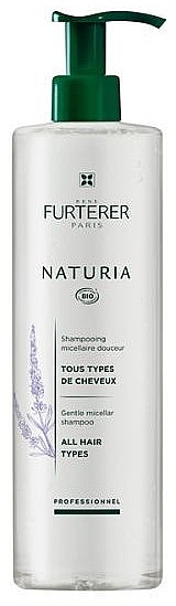 Екстраніжний міцелярний шампунь для щоденного використання - Rene Furterer Naturia Gentle Micellar Shampoo — фото N2