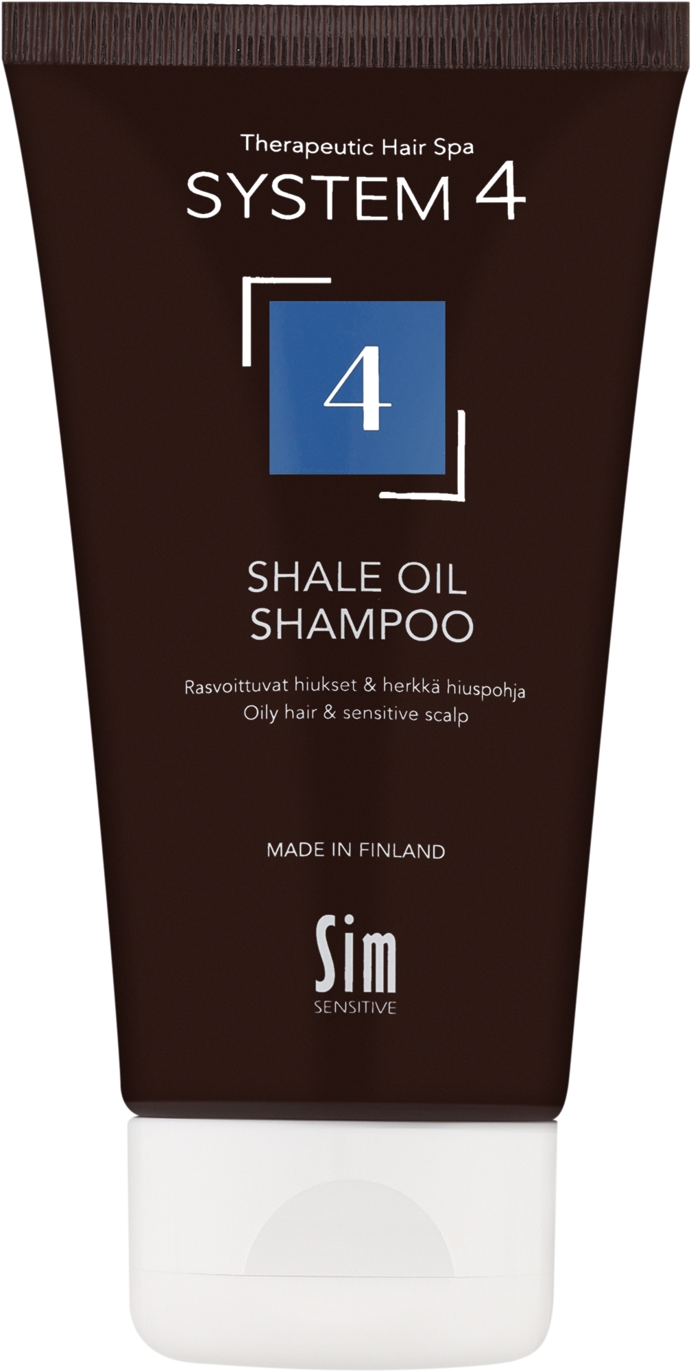 Шампунь для жирной и чувствительной кожи головы - Sim Sensitive System 4 S4 Shale Oil Shampoo — фото 75ml