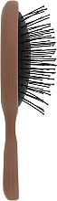 Щетка для волос CS305K массажная матовая, карамель - Cosmo Shop — фото N3