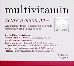 Парфумерія, косметика Мультивітаміни для жінок 55+ - New Nordic Multivitamin Active Women 55+