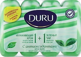Крем-мило "Зелений чай" - Duru 1+1 Soap — фото N2