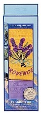 Парфумерія, косметика Набір - Le Chatelard 1802 Lavender & Yellow Cotton Towel (soap/100g + towel)