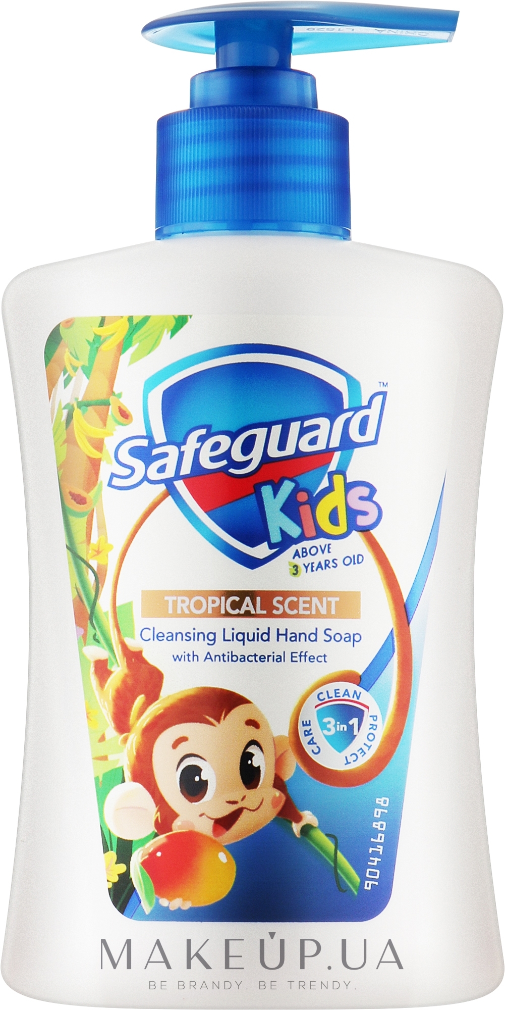 Антибактеріальне рідке мило для дітей "Тропічне" - Safeguard Kids Tropical Scent — фото 225ml