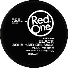 Духи, Парфюмерия, косметика УЦЕНКА Воск для волос на водной основе - Red One Aqua Hair Gel Wax Full Force Black *