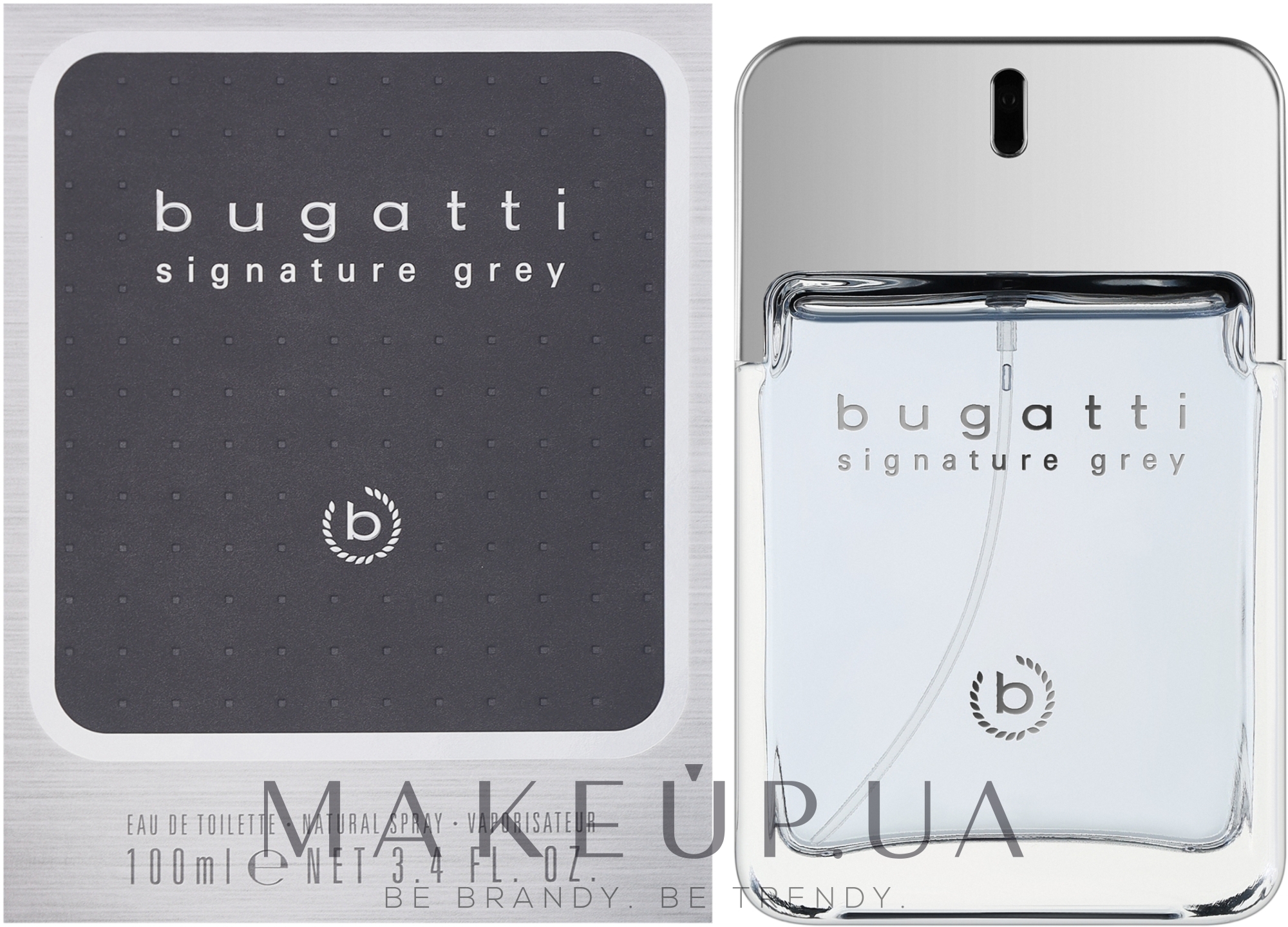 Bugatti Signature Grey -  Туалетна вода — фото 100ml