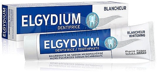 Відбілювальна зубна паста  - Elgydium Whitening — фото N1