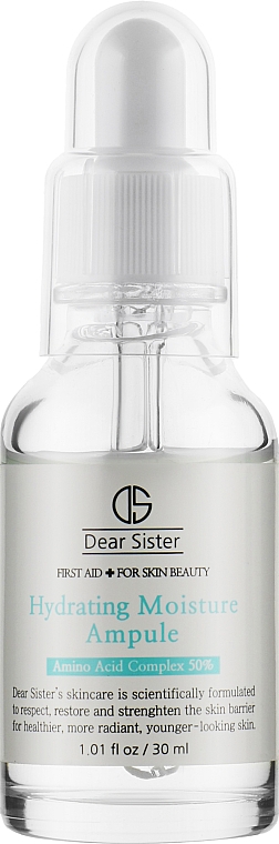 Зволожувальна сироватка для обличчя - Dear Sister Hydrating Moisture Ampule