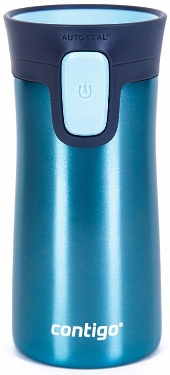 Термочашка, 300 мл - Contigo Thermal Mug Pinnacle Tantal Blue — фото N1