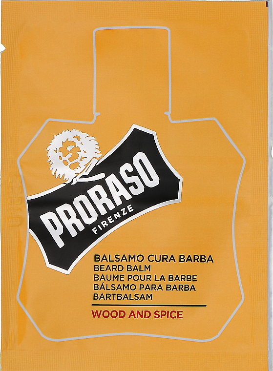 Бальзам для бороды - Proraso Wood & Spice Beard Balm (пробник)