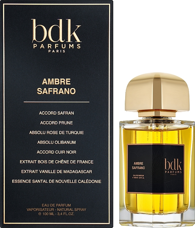 BDK Parfums Ambre Safrano - Парфюмированная вода — фото N2