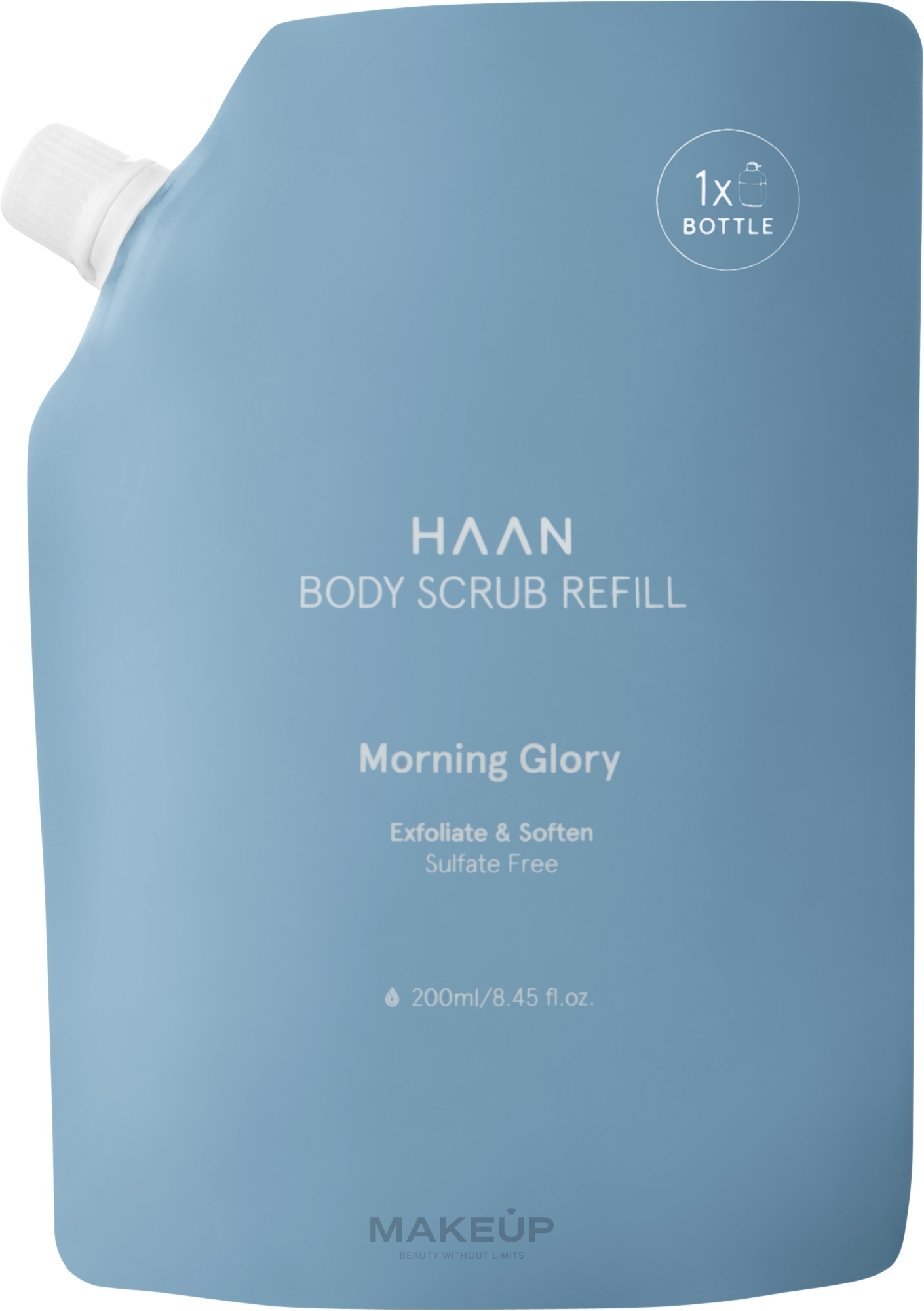 Скраб для тіла "Ранкова свіжість" - HAAN Body Scrub Purifying Verbena Refill (змінний блок) — фото 200ml