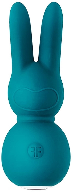 Вібратор у формі кролика, бірюзовий - Femme Funn Stubby 2 Massager — фото N1