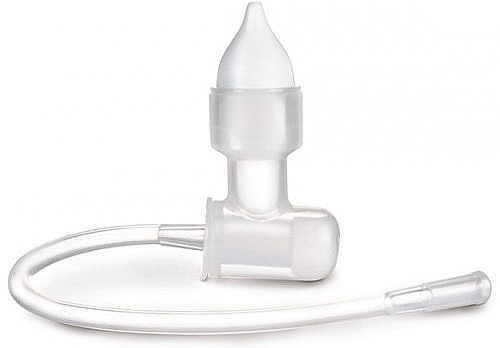 Аспиратор для носа, белый наконечник - Canpol Babies — фото N1
