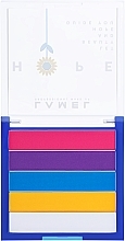 Набір кольорових підводок для очей - LAMEL Make Up HOPE Color Eyeliner Palette — фото N2
