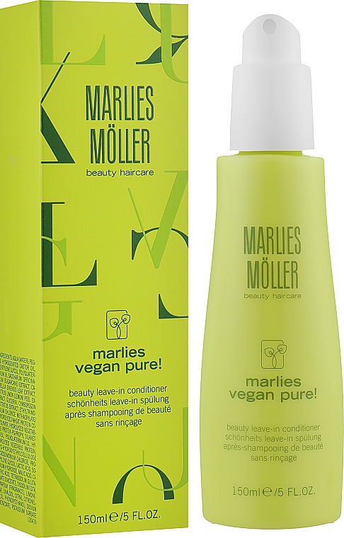 Натуральный несмываемый кондиционер для волос "Веган" - Marlies Moller Marlies Vegan Pure! Beauty Leave-in Conditioner — фото N2