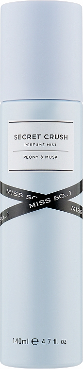 Спрей для тіла - So…? Miss SO…? Secret Crush Perfume Mist — фото N1