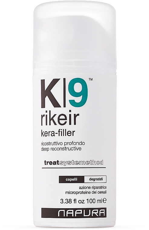 Несмываемый филлер "Кера-реконструктор" для волос - Napura K9 Rikeir Kera-Filler — фото N1