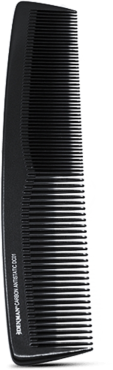Гребінь для волосся DC01, чорний - Denman Carbon Large Dressing Comb — фото N1
