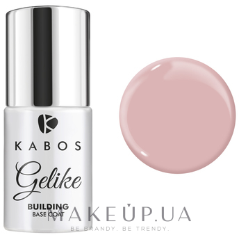 Базовое покрытие для ногтей - Kabos Gelike Building Base Coat  — фото Cover Pink
