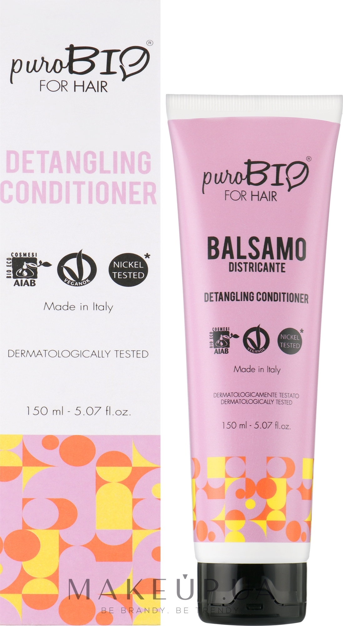Кондиционер для распутывания волос - puroBIO Cosmetics For Hair Detangling Conditioner — фото 150ml