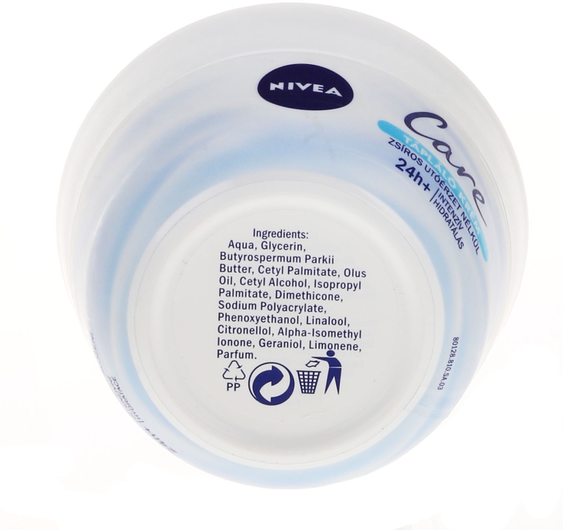 Крем для лица и тела - NIVEA Care Intensive nourishment Cream — фото N4