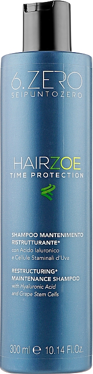 Восстанавливающий шампунь для ухода дома - Seipuntozero Hairzoe Restorative Maintenance Shampoo