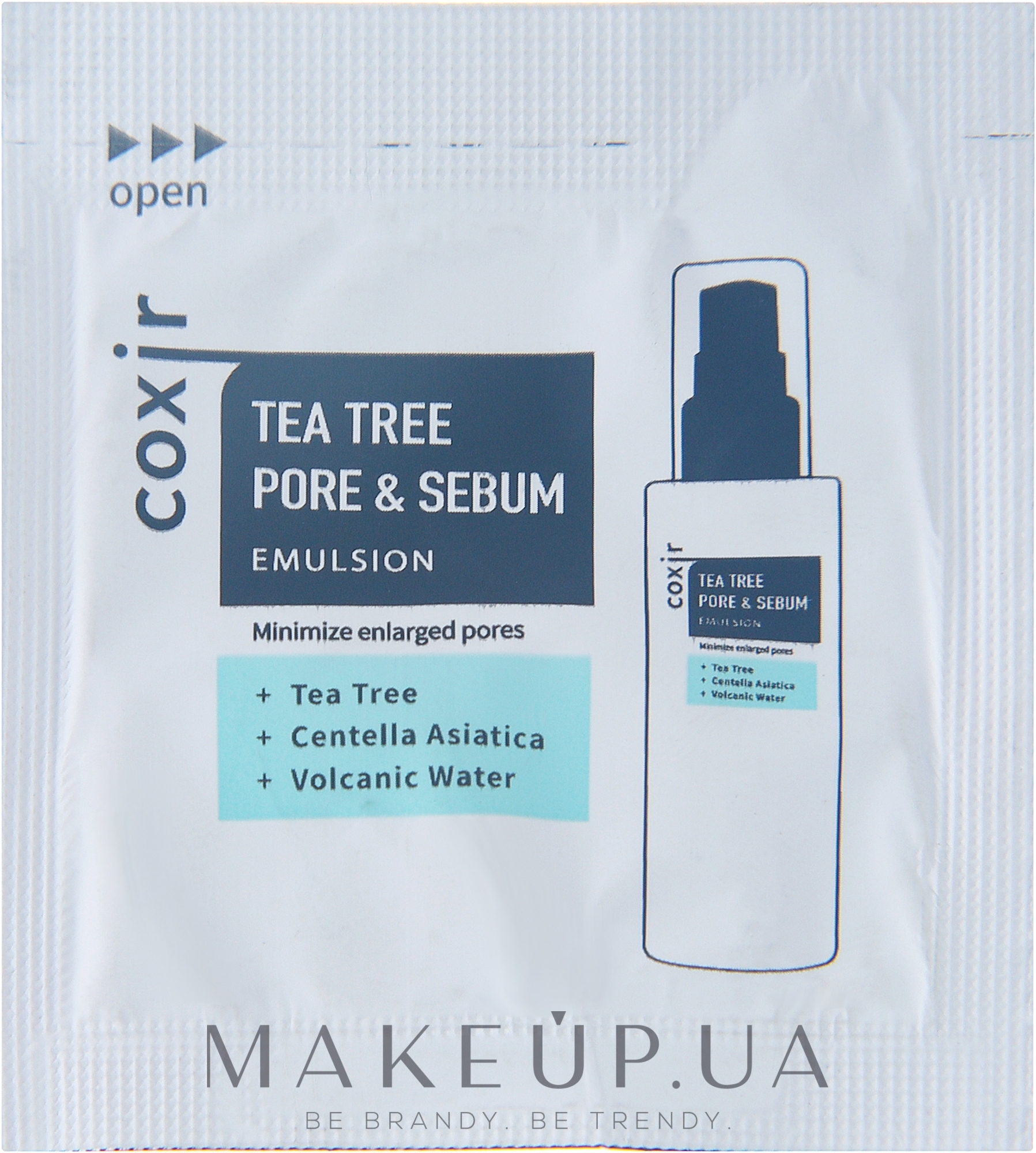 Эмульсия для лица - Coxir Tea Tree Pore & Sebum Emulsion (пробник) — фото 2ml