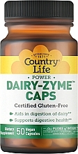 Духи, Парфюмерия, косметика Пищеварительные энзимы - Country Life Dairy-Zyme Caps